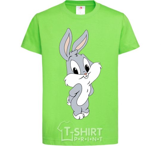 Kids T-shirt Little Bucks Bunny orchid-green фото