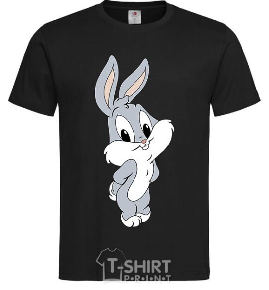 Men's T-Shirt Little Bucks Bunny black фото