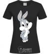 Women's T-shirt Little Bucks Bunny black фото