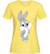 Women's T-shirt Little Bucks Bunny cornsilk фото