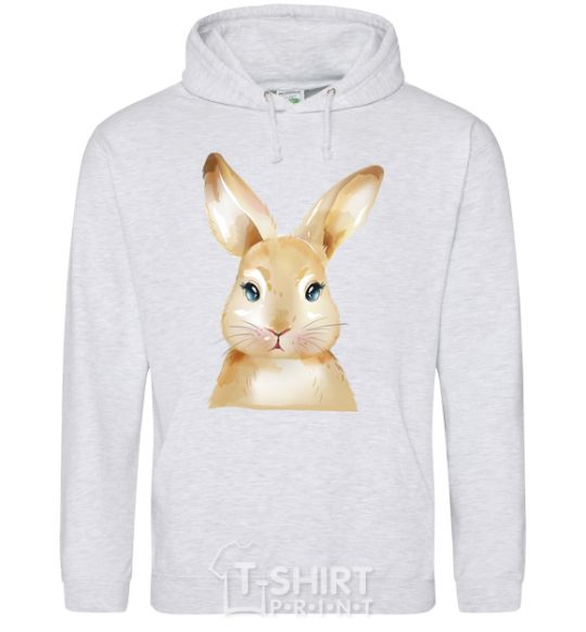 Men`s hoodie Red rabbit sport-grey фото