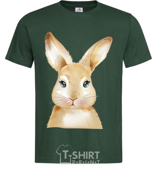 Men's T-Shirt Red rabbit bottle-green фото