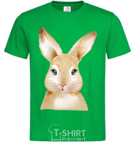 Men's T-Shirt Red rabbit kelly-green фото