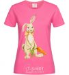 Women's T-shirt Rabbit and carrots heliconia фото