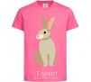 Kids T-shirt Beige hare heliconia фото