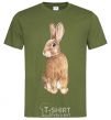 Men's T-Shirt Steppe hare millennial-khaki фото