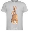 Men's T-Shirt Steppe hare grey фото