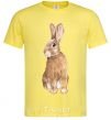 Men's T-Shirt Steppe hare cornsilk фото