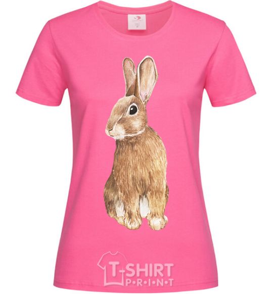 Women's T-shirt Steppe hare heliconia фото