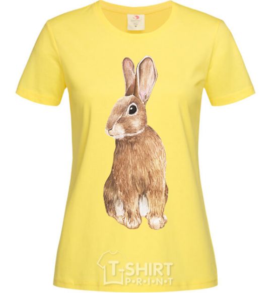 Women's T-shirt Steppe hare cornsilk фото