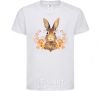 Kids T-shirt Autumn hare White фото