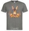 Men's T-Shirt Autumn hare dark-grey фото