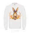 Sweatshirt Autumn hare White фото