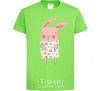 Kids T-shirt Крольчиха в платье orchid-green фото