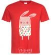 Men's T-Shirt Крольчиха в платье red фото