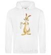 Men`s hoodie Krolia White фото