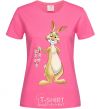 Женская футболка Кроля Ярко-розовый фото