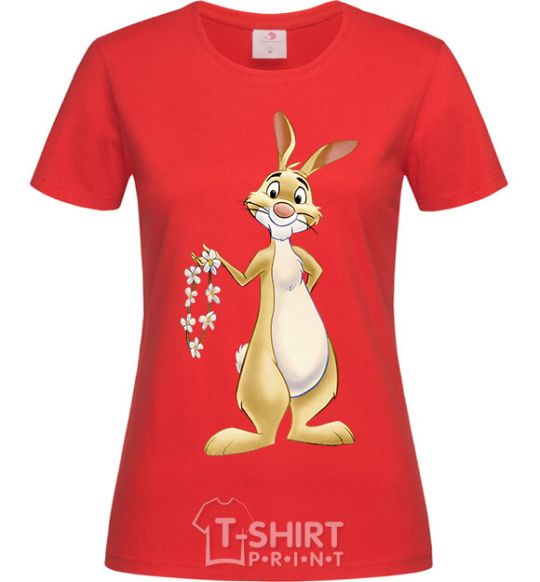 Женская футболка Кроля Красный фото