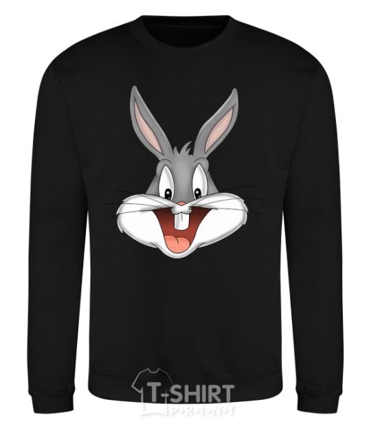 Sweatshirt Bucks Bunny's head black фото