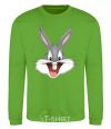 Sweatshirt Bucks Bunny's head orchid-green фото