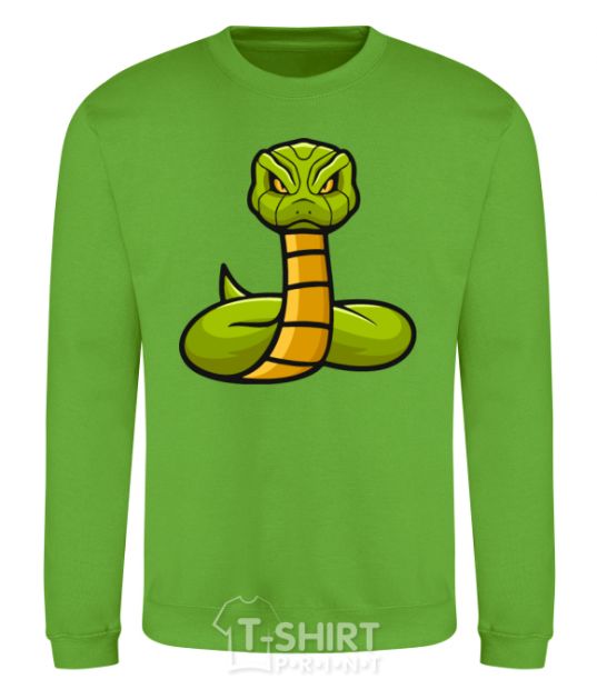 Sweatshirt Green rattlesnake orchid-green фото