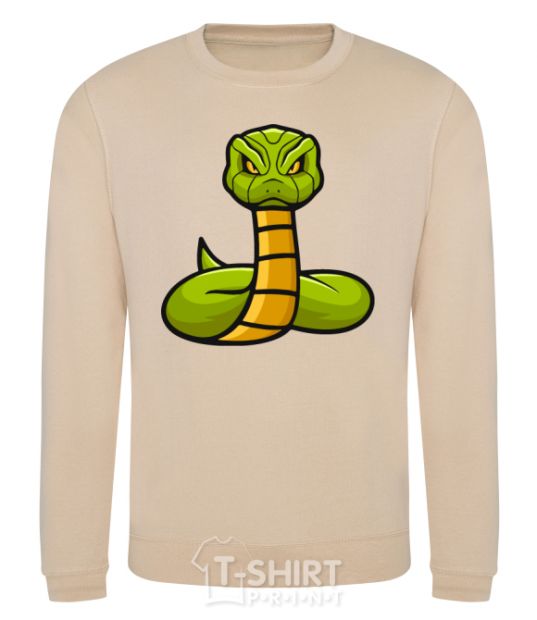 Sweatshirt Green rattlesnake sand фото