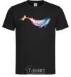 Men's T-Shirt Whale gradient black фото