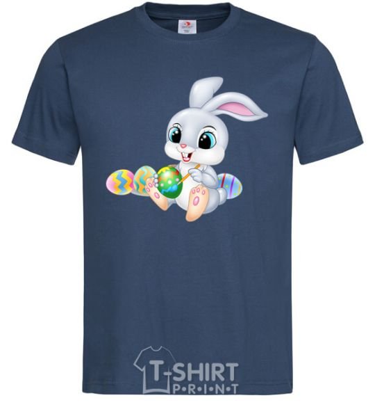 Men's T-Shirt The Easter Bunny navy-blue фото