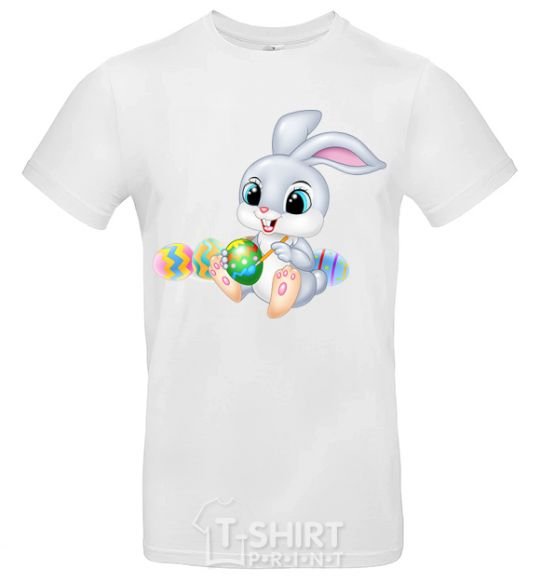 Men's T-Shirt The Easter Bunny White фото