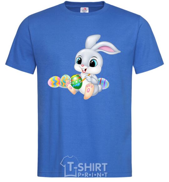 Men's T-Shirt The Easter Bunny royal-blue фото