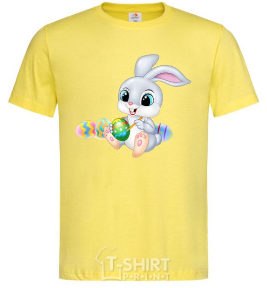 Men's T-Shirt The Easter Bunny cornsilk фото