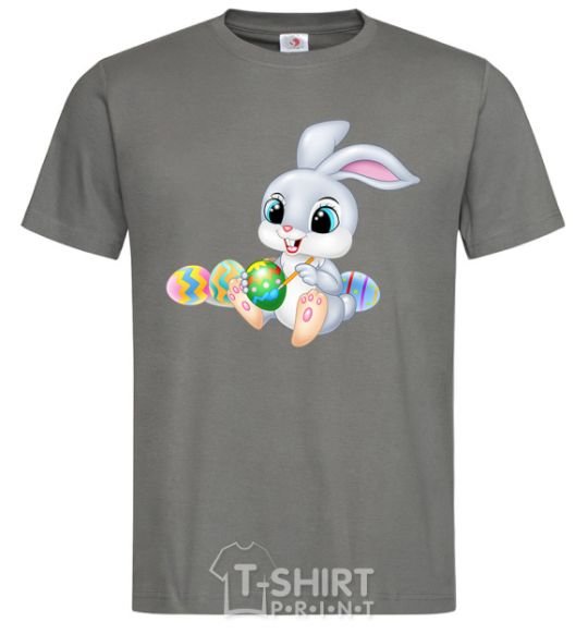 Men's T-Shirt The Easter Bunny dark-grey фото