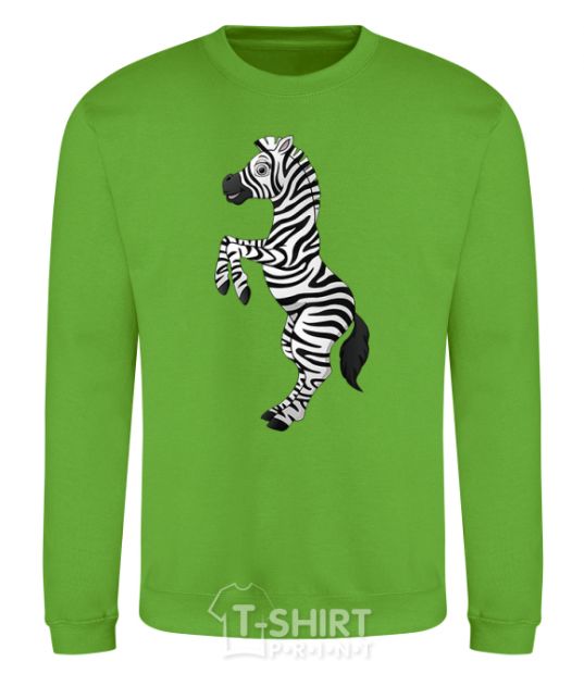 Sweatshirt Jolly zebra orchid-green фото