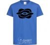 Kids T-shirt Snakes and the eye royal-blue фото