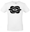 Men's T-Shirt Snakes and the eye White фото