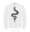 Sweatshirt Snake scales White фото