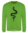 Sweatshirt Snake scales orchid-green фото