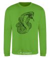 Sweatshirt Cobra contour thin orchid-green фото